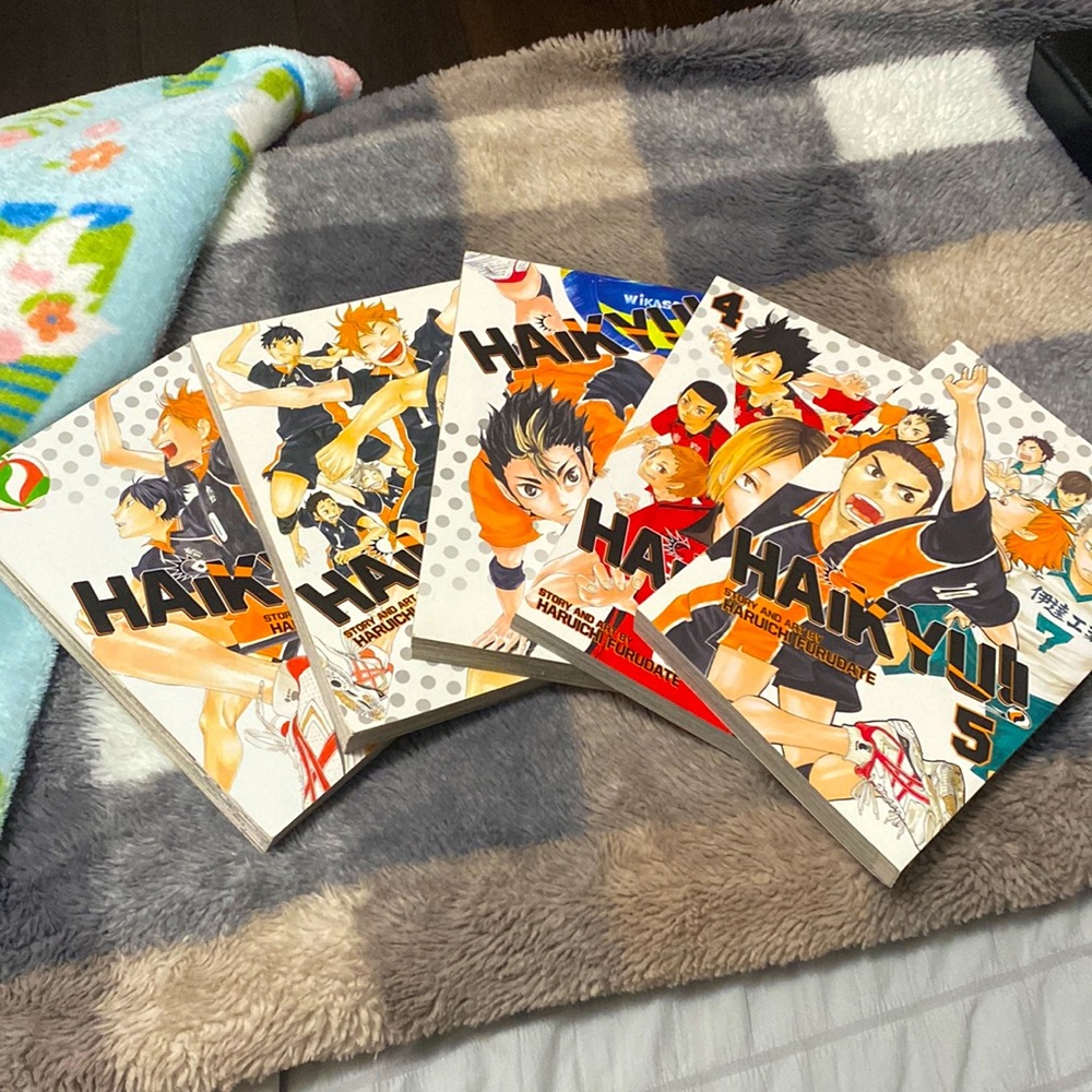 HAIKYU manga volume 1-5